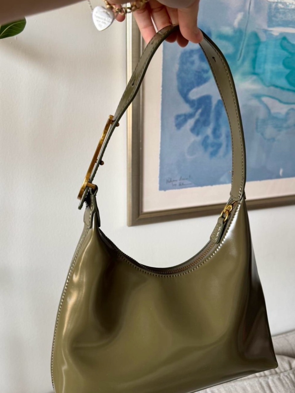STAUD Scotty Bag in Olive Green | Excellent Condition - Picture 2 of 7